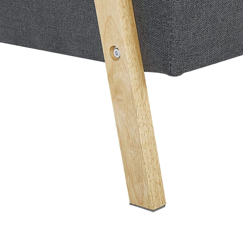 3-personers sofa Tjorn - Mørkegrå, lyst træ - Møbler - Sofaer - Sofagrupper