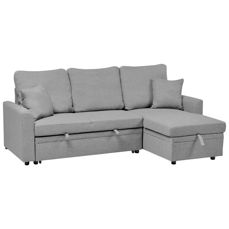 3-personers sofa Nassjo venstrevendt - Grå - Møbler - Sofaer - Sovesofaer