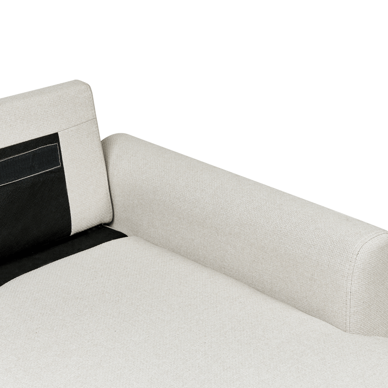 3-personers sofa Nassjo venstrevendt - Lys beige - Møbler - Sofaer - Sovesofaer
