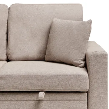 3-personers sofa Nassjo højrevendt - Lysebrun - Møbler - Sofaer - Sovesofaer