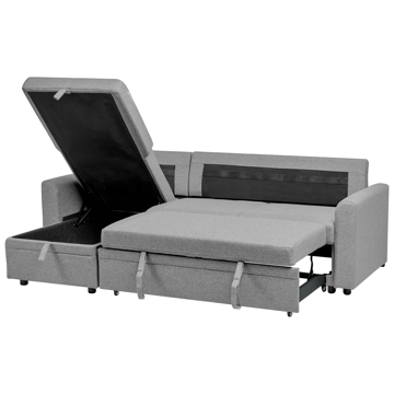 3-personers sofa Nassjo højrevendt - Grå - Møbler - Sofaer - Sovesofaer