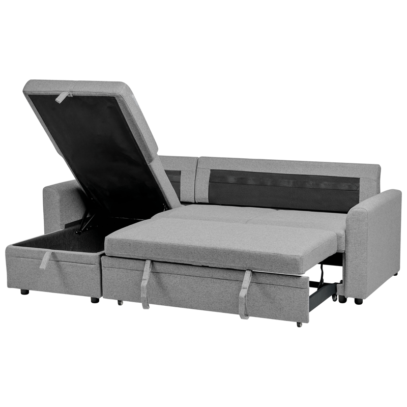 3-personers sofa Nassjo højrevendt - Grå - Møbler - Sofaer - Sovesofaer