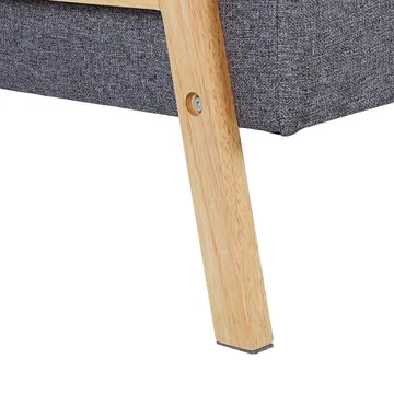 3-personers sofa Tjorn - Grå, lyst træ - Møbler - Sofaer - Sovesofaer