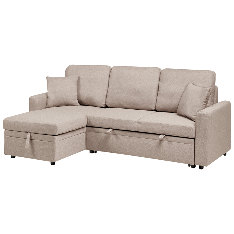 3-personers sofa Nassjo højrevendt - Lysebrun - Møbler - Sofaer - Sovesofaer