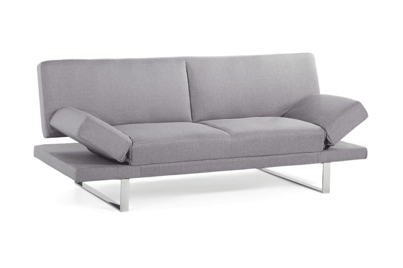 Ramsholt Foldbar Sovesofa 105x192 cm i Stof - Grå - Møbler - Sofaer - Sovesofaer - 4 personers sovesofa