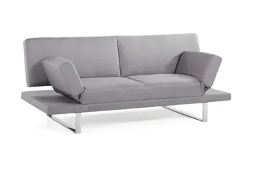 Ramsholt Foldbar Sovesofa 105x192 cm i Stof - Grå - Møbler - Sofaer - Sovesofaer - 4 personers sovesofa