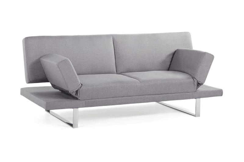 Ramsholt Foldbar Sovesofa 105x192 cm i Stof - Grå - Møbler - Sofaer - Sovesofaer - 4 personers sovesofa