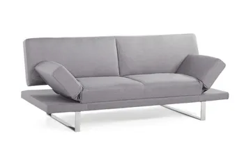 Ramsholt Foldbar Sovesofa 105x192 cm i Stof - Grå - Møbler - Sofaer - Sovesofaer - 4 personers sovesofa