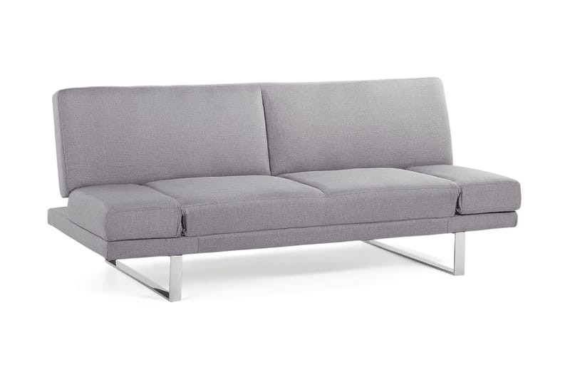 Ramsholt Foldbar Sovesofa 105x192 cm i Stof - Grå - Møbler - Sofaer - Sovesofaer - 4 personers sovesofa