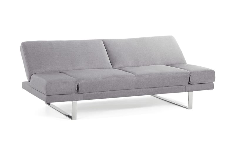 Ramsholt Foldbar Sovesofa 105x192 cm i Stof - Grå - Møbler - Sofaer - Sovesofaer - 4 personers sovesofa