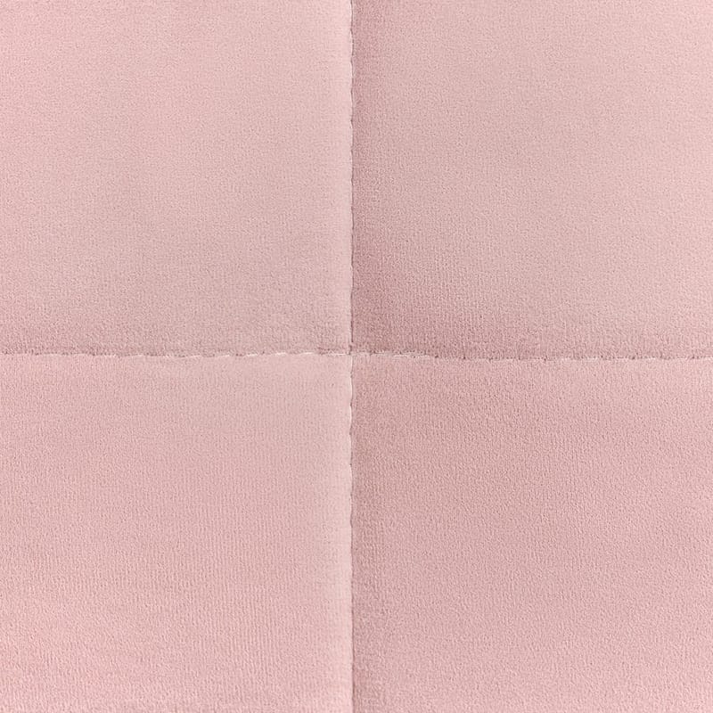 5-personers sovesofa Aberdeen - Rosa, Sort/Fløjl - Møbler - Sofaer - Sovesofaer