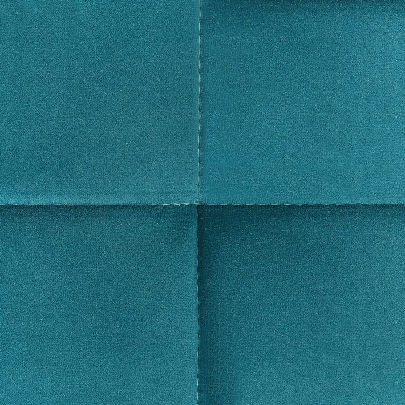 5-personers sovesofa Aberdeen - Blå, Sort/Fløjl - Møbler - Sofaer - Sovesofaer