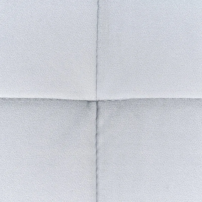 5-personers modulsofa Aberdeen - Lysegrå, sort/Fløjl - Møbler - Sofaer - Modulsofaer - Komplet modulsofa