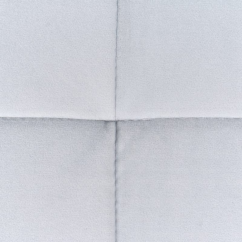 5-personers modulsofa Aberdeen - Lysegrå, sort/Fløjl - Møbler - Sofaer - Modulsofaer - Komplet modulsofa