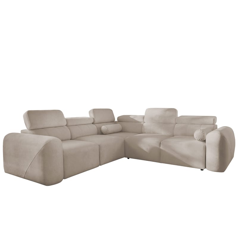 5-personers hjørnesovesofa VOLARE Velo 623 Venstrevendt, beige