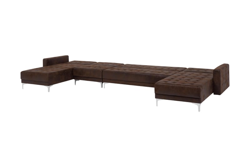 Aberdeen Chaiselongsofa med Sovefunktion - Brun - Møbler - Sofaer - Sovesofaer