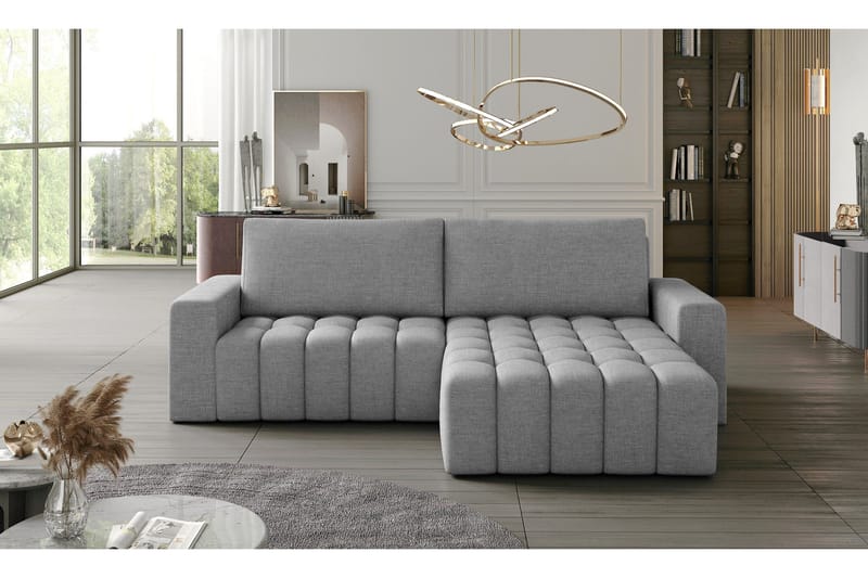Abonetta Chaiselongsovesofa Højre, Grå