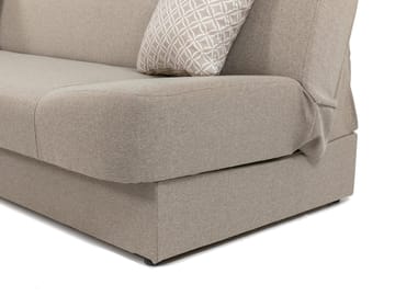 Abron Sovesofa 3-personers - Grå - Møbler - Sofaer - Sovesofaer