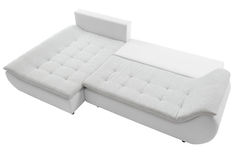 Adeleine L-Sovesofa Venstre - Hvid/Beige - Møbler - Sofaer - Sovesofaer