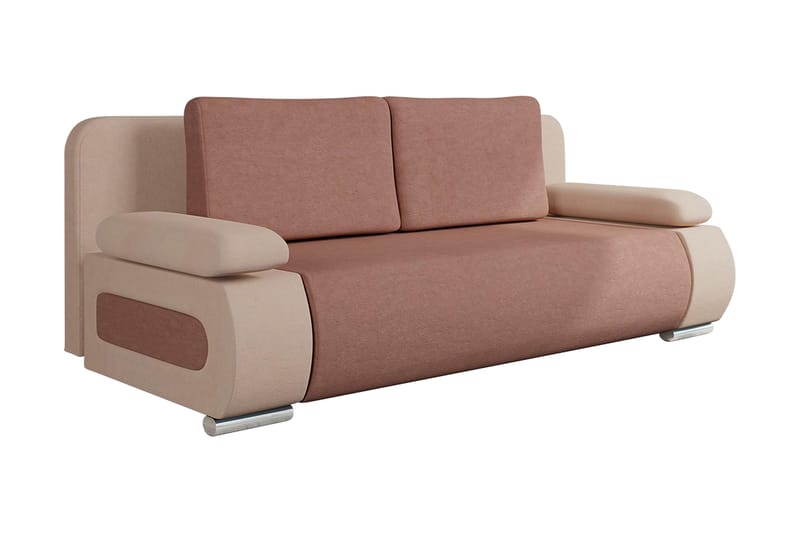 Adelma Sovesofa - Lyserød - Møbler - Sofaer - Sovesofaer