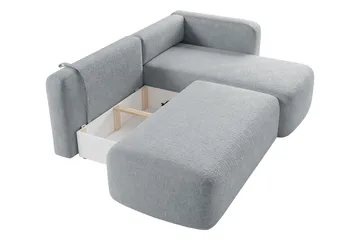 Afir Sovesofa Med 2-Personers Divan - Grøn - Møbler - Sofaer - Sovesofaer