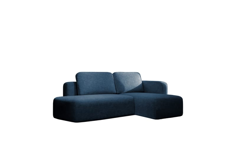 Afir Sovesofa Med 2-Personers Divan - Grå - Møbler - Sofaer - Sovesofaer