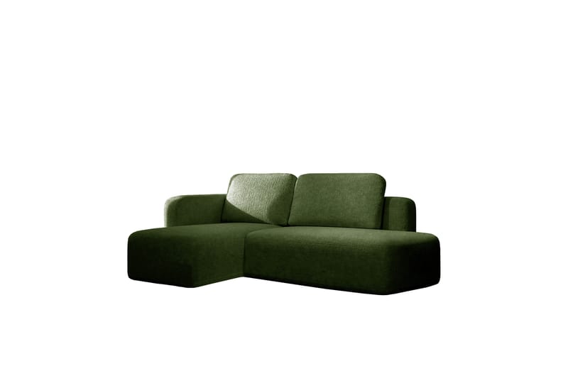 Afir Sovesofa Med 2-Personers Divan - Grøn - Møbler - Sofaer - Sovesofaer