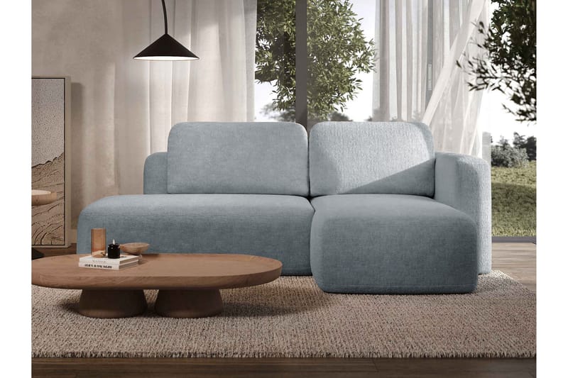 Afir Sovesofa Med 2-Personers Divan - Hvid - Møbler - Sofaer - Sovesofaer