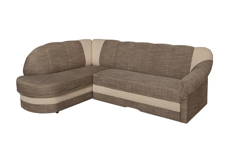 Alandra hjørnesovesofa 242x180x92 cm, Beige