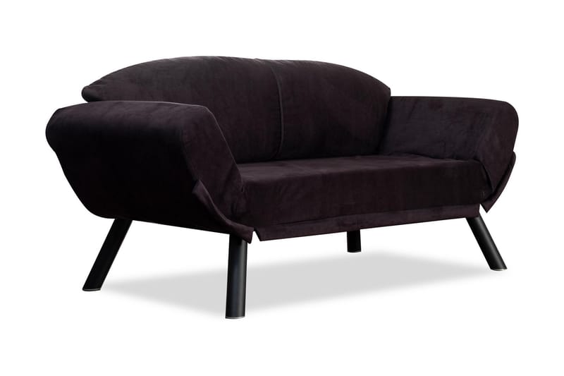 Albertina sovesofa 2-pers - Sort - Møbler - Sofaer - Sovesofaer