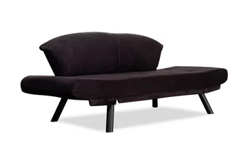 Albertina sovesofa 2-pers - Sort - Møbler - Sofaer - Sovesofaer