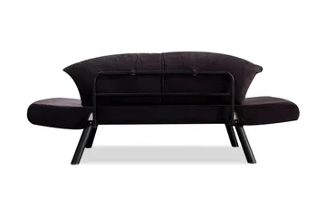 Albertina sovesofa 2-pers - Sort - Møbler - Sofaer - Sovesofaer