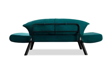 Albertina sovesofa 2-pers - Blågrøn - Møbler - Sofaer - Sovesofaer