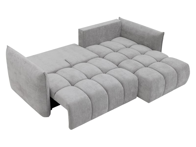 Aldvian 3-personers sovesofa med chaiselong - beige - Møbler - Sofaer - Sovesofaer