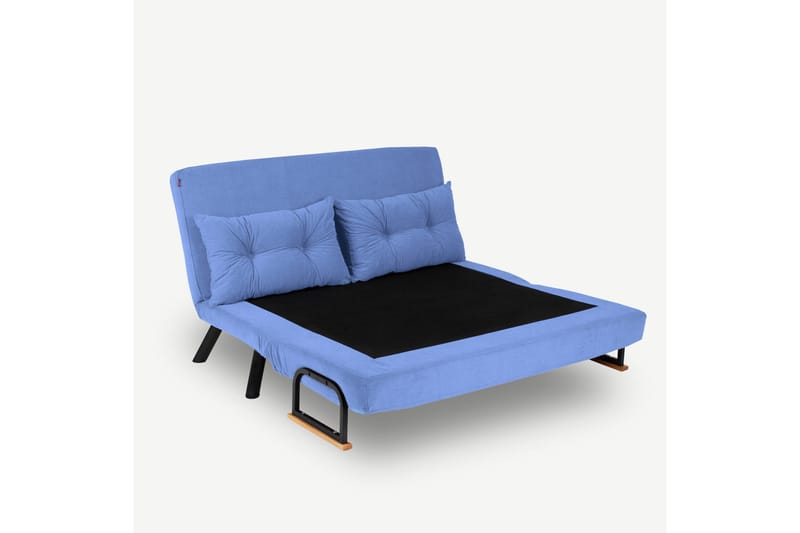 Alfredton Sovesofa 2-personers 175x133 cm - Blå - Møbler - Sofaer - Sovesofaer