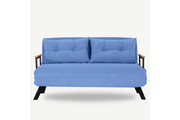 Alfredton Sovesofa 2-personers 175x133 cm - Blå - Møbler - Sofaer - Sovesofaer