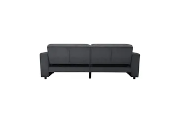 Sovesofa Allie Antracit, Cordoroy, 81x225x91 cm - Antracit, Cordoroy, 81x225x91 cm - Møbler - Sofaer - Sovesofaer
