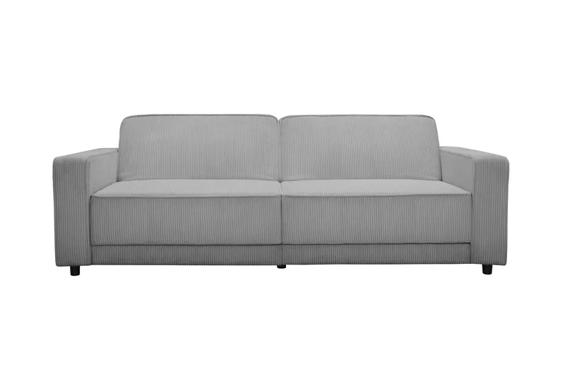 Sovesofa Allie Grå, Cordoroy, 81x225x91 cm, Grå, Cordoroy, 81x225x91 cm