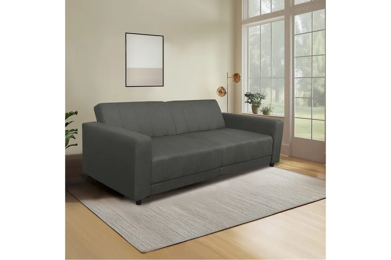 Allie Sovesofa 3-sæder - Grå - Møbler - Sofaer - Sovesofaer