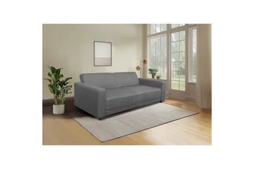 Allie Sovesofa 3-sæder - Grå - Møbler - Sofaer - Sovesofaer
