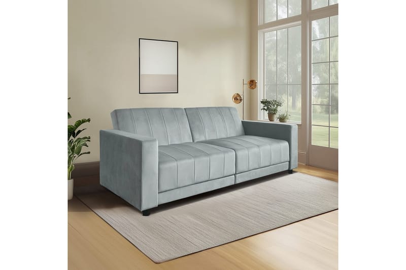 Allie Sovesofa 3-sæder - Grå - Møbler - Sofaer - Sovesofaer