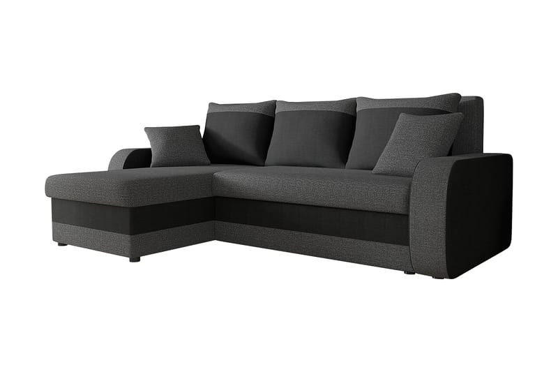 Alvared 3-person Hjørnesovesofa Universal - Lysegrå - Sovesofaer - Sovesofa chaiselong