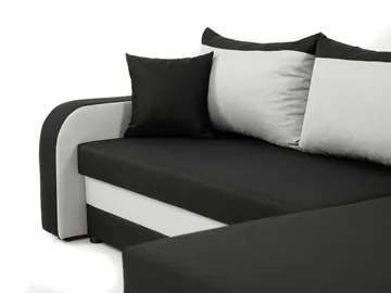 Alvared 3-personers sovesofa med divan til venstre - Mørk beige - Møbler - Sofaer - Sovesofaer