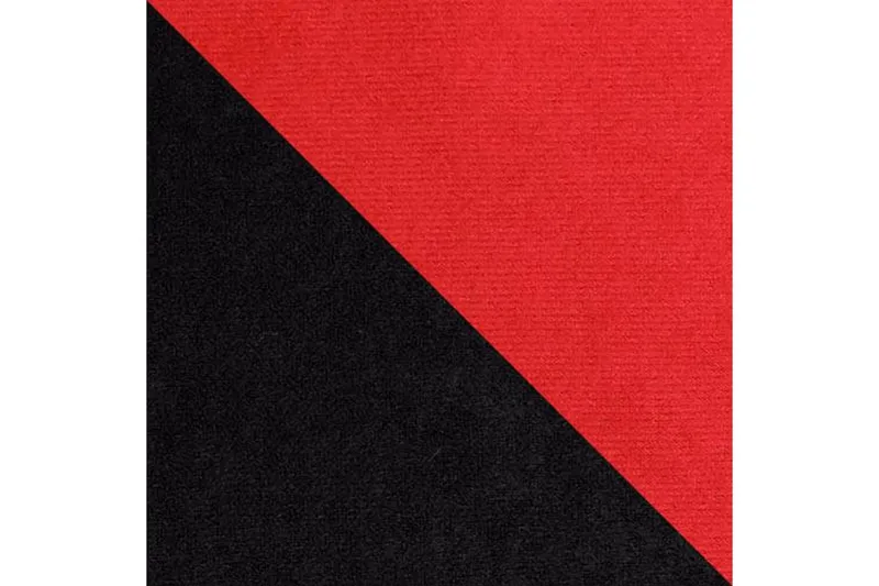 Alvared 3-person Hjørnesovesofa Universal - Grå/Rød - Møbler - Sofaer - Sovesofaer