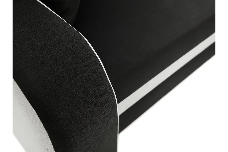 Alvared 3-person Hjørnesovesofa Universal - Sort/Grå - Møbler - Sofaer - Sovesofaer