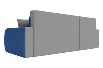 Alvared 3-person Hjørnesovesofa Universal - Blå/Hvid - Møbler - Sofaer - Sovesofaer