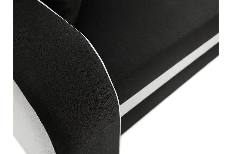 Alvared 3-person Hjørnesovesofa Universal - Grå/Rød - Møbler - Sofaer - Sovesofaer