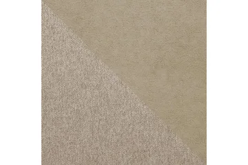 Alvared 4-person Sovesofa med dobbelt Chaiselong og Opbevari - Velour/Beige - Møbler - Sofaer - Sovesofaer