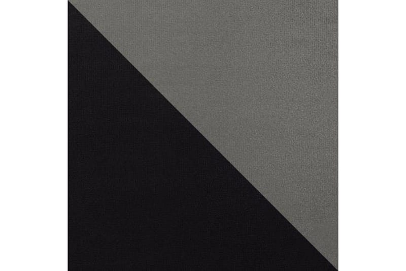 Alvared 4-person Sovesofa med dobbelt Chaiselong og Opbevari - Velour/Sort/Grå - Møbler - Sofaer - Sovesofaer