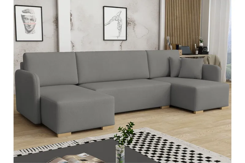 Amelus Sovesofa Dobbelt Divan 4-Personers - Møbler - Sofaer - Sovesofaer